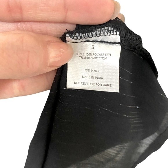 Romeo & Juliet Couture Sheer Blouse - Picture 9 of 10